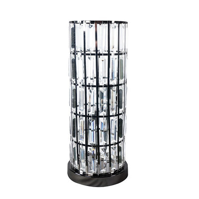 6237T-BN COLUMN TABLE LAMP BLACK NICKEL