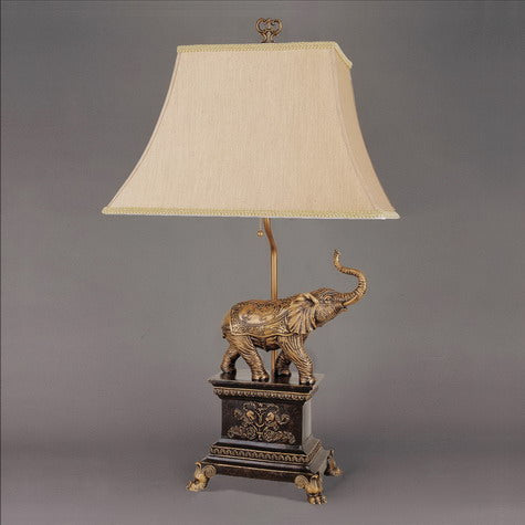 6268T ELEPHANT TABLE LAMP 29"H