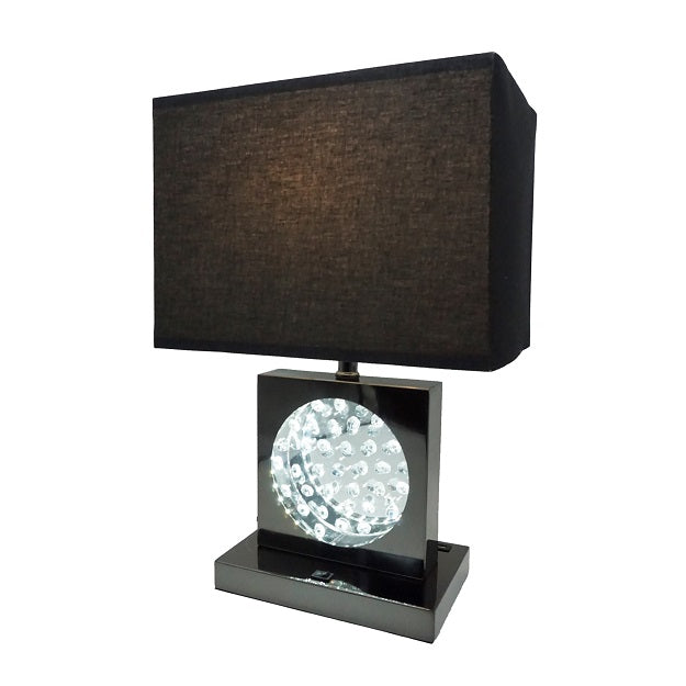 6289T-BN TABLE LAMP BLACK NICKEL-LED ACCENT